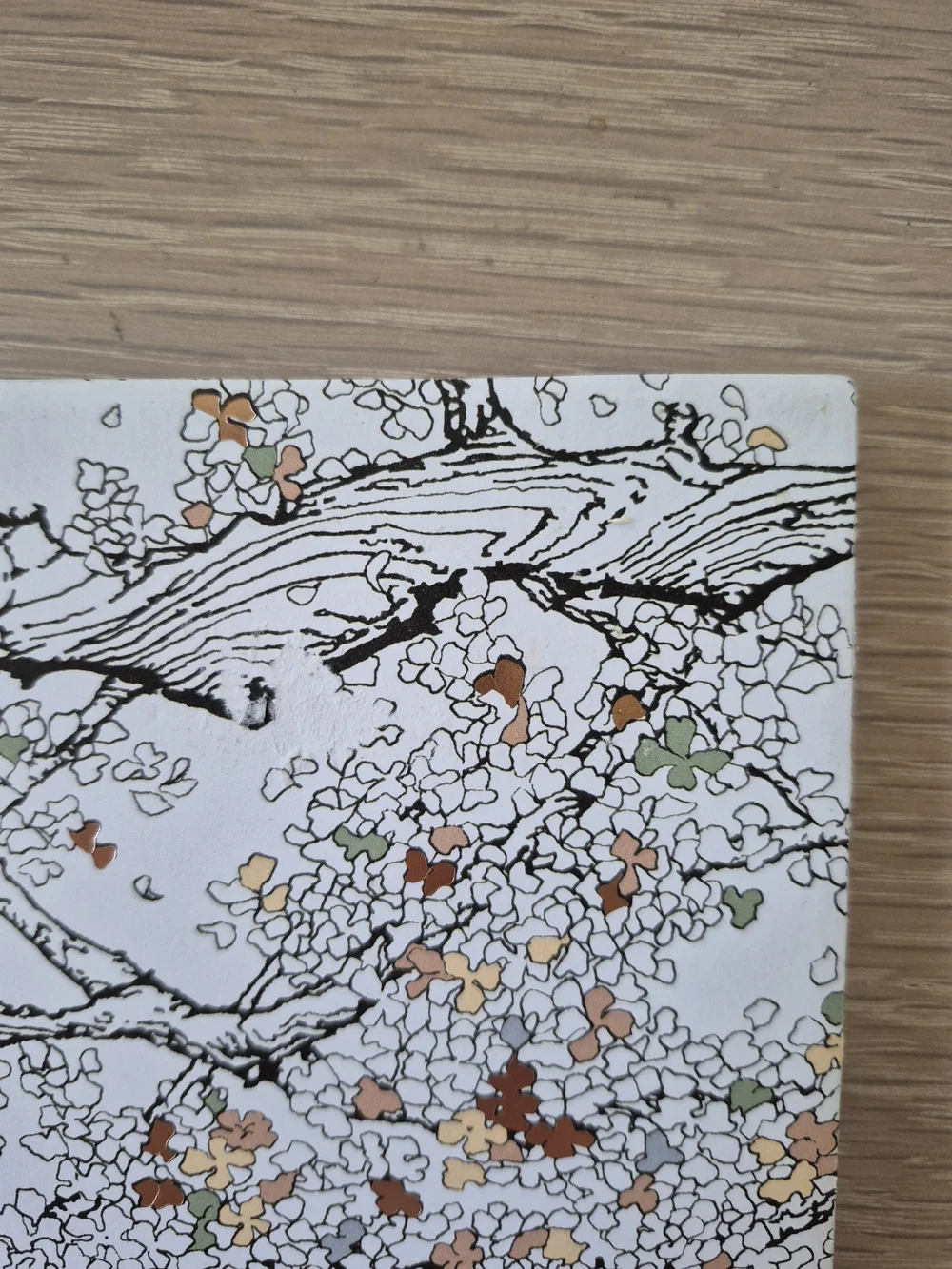 The Time Garden Coloring Book – White with Gold Accents